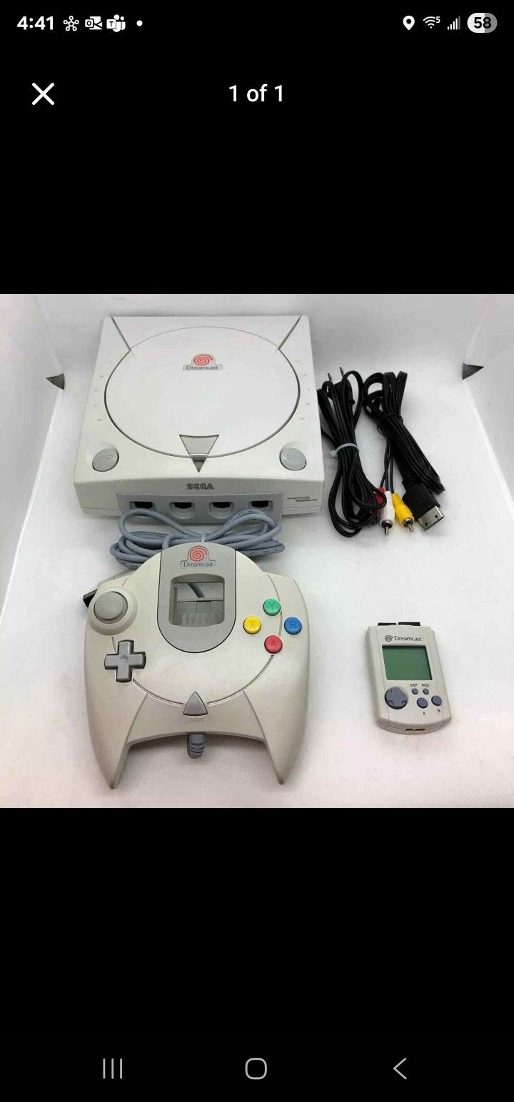 Unlocked Dreamcast With SD Card and Every Dreamcast Game