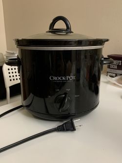 Crockpot Manual Slow Cooker 3 Quarts