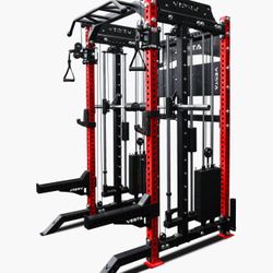 PRO SERIES 3IN1 Ultimate Rack With Smith Machine Counterbalanced