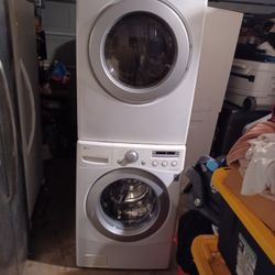 Lg Stackable Washer And Gas Dryer