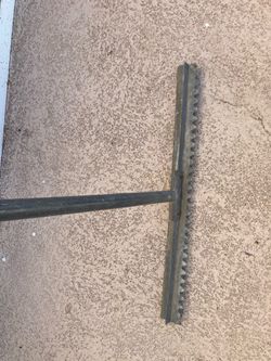 Landscaping gravel rake/asphalt lute
