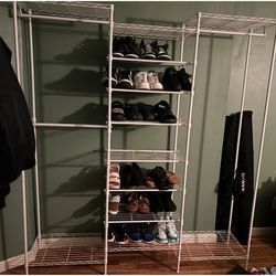 Freestanding Closet System-Like new $70 OBO
