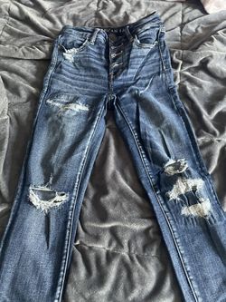 american eagle jeans size 0