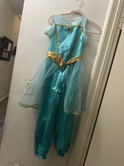 Girls Princess Jasmine Costume