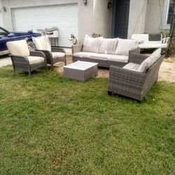 Large patio sofa set brand new patio furniture patio couch set patio sofa set 🚛🚎🆕🚎