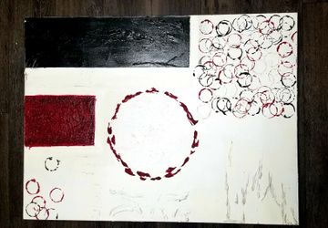 Large Original Abstract Art 36 X 48