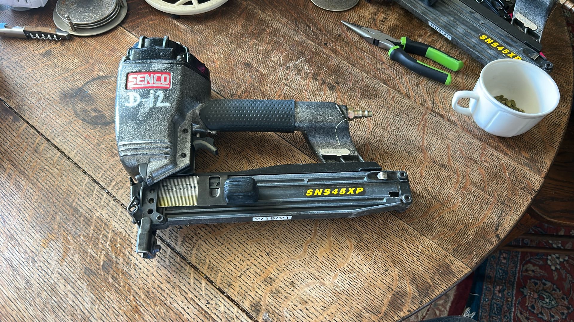 Senco SNS45XP Heavy Duty 16 Gauge 7/16" Crown Pneumatic 1 inch and 2 inches