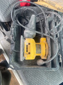 Dewalt orbital sander corded more=more power