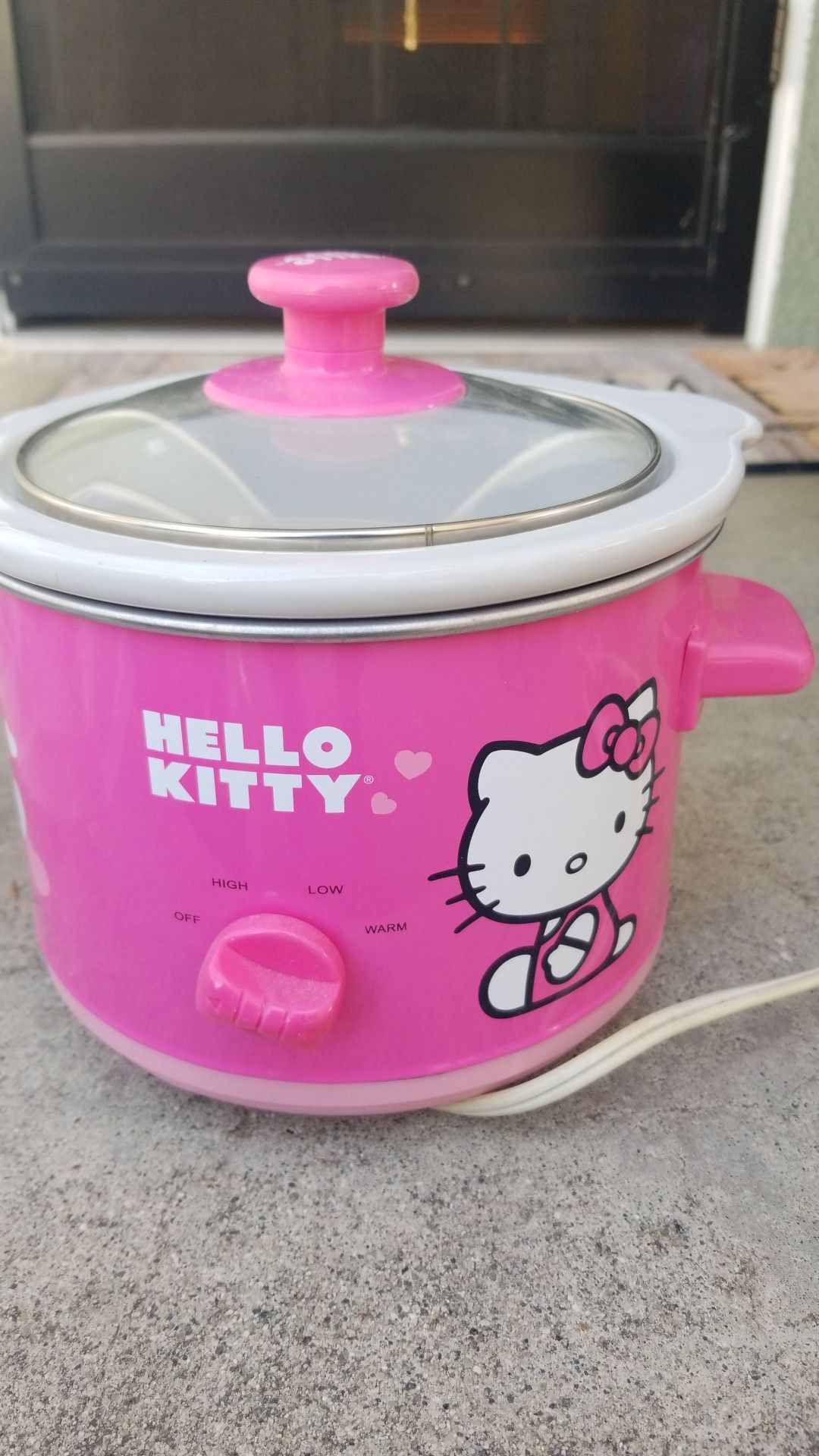 Hello kitty crock pot