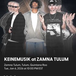 Keinemusik Zamna Tulum January 6th