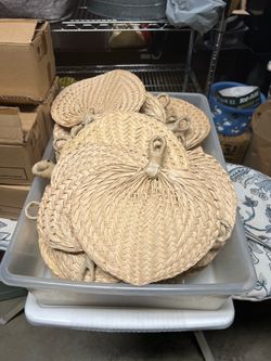 Fans approx 9” wide