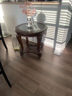2wodden coffee tables