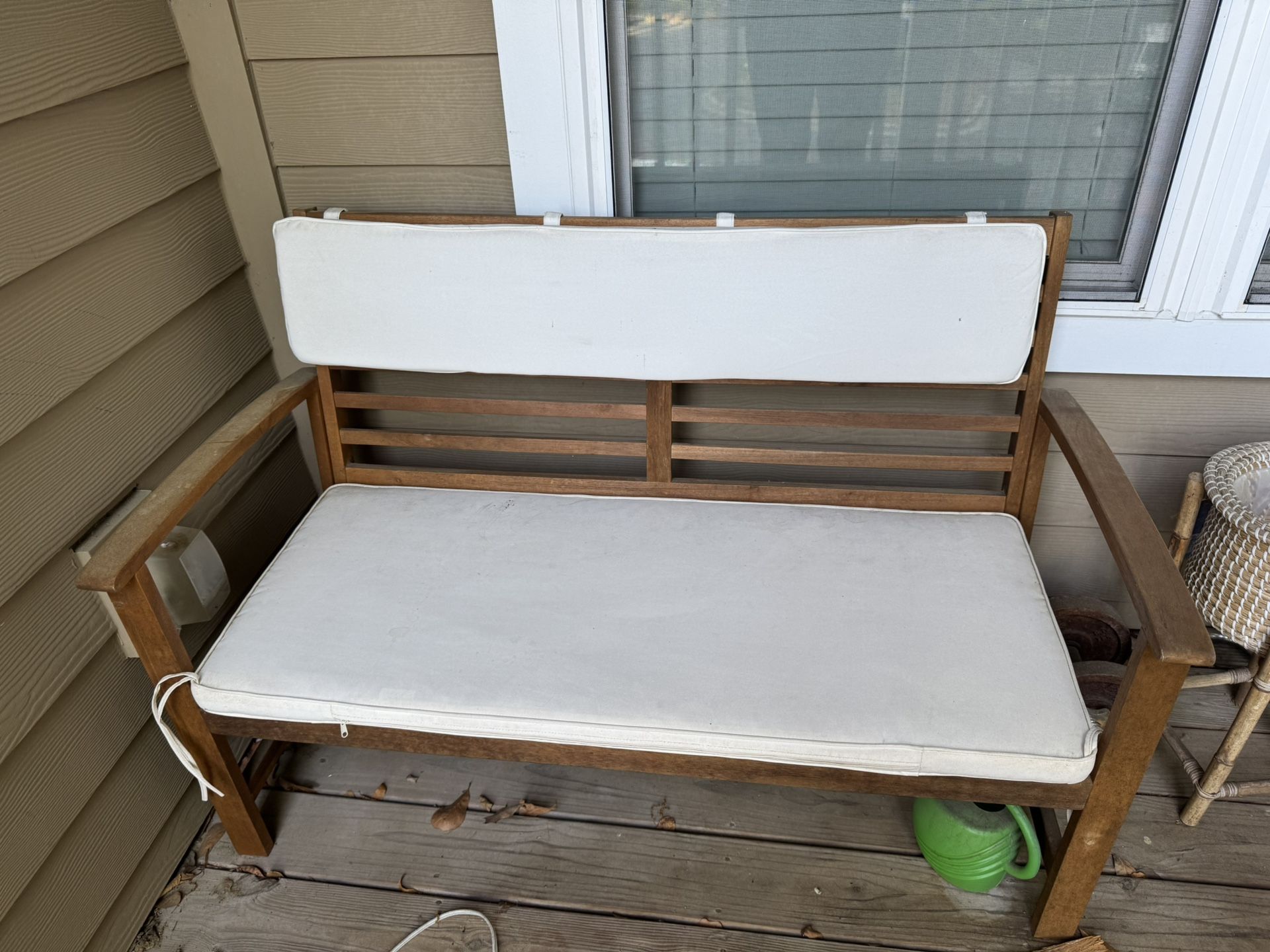 4 Piece Outdoor Patio Set with Removable Cushions