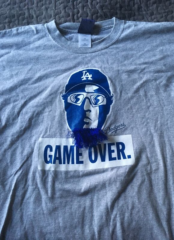 LA Dodgers Eric Gagne Game Over Shirt XXL