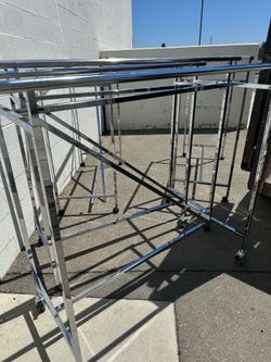 Clothes racks $35
