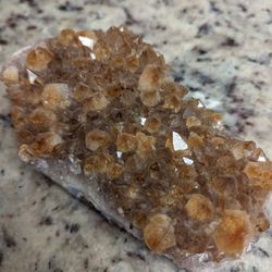 Natural Citrine Cluster 