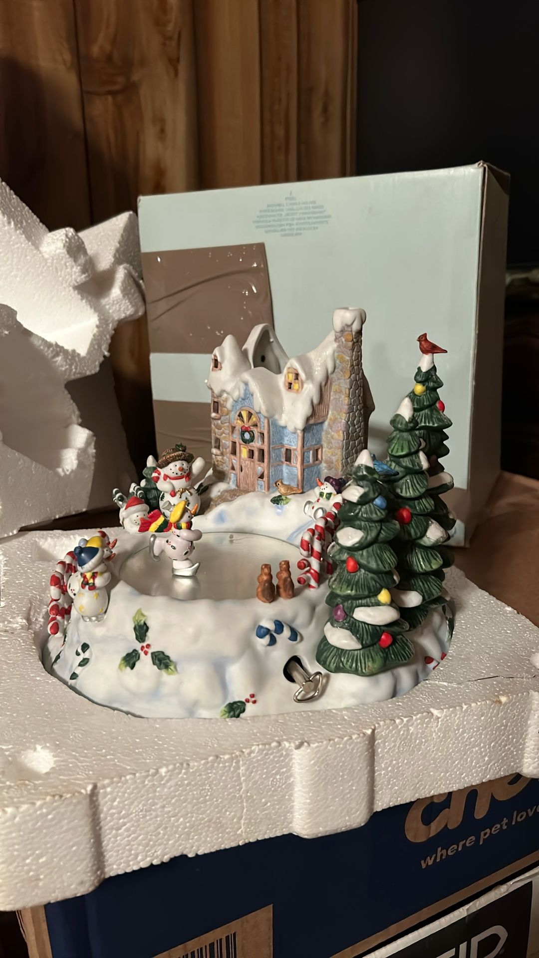 Party Lite Snowbell Candle Holder