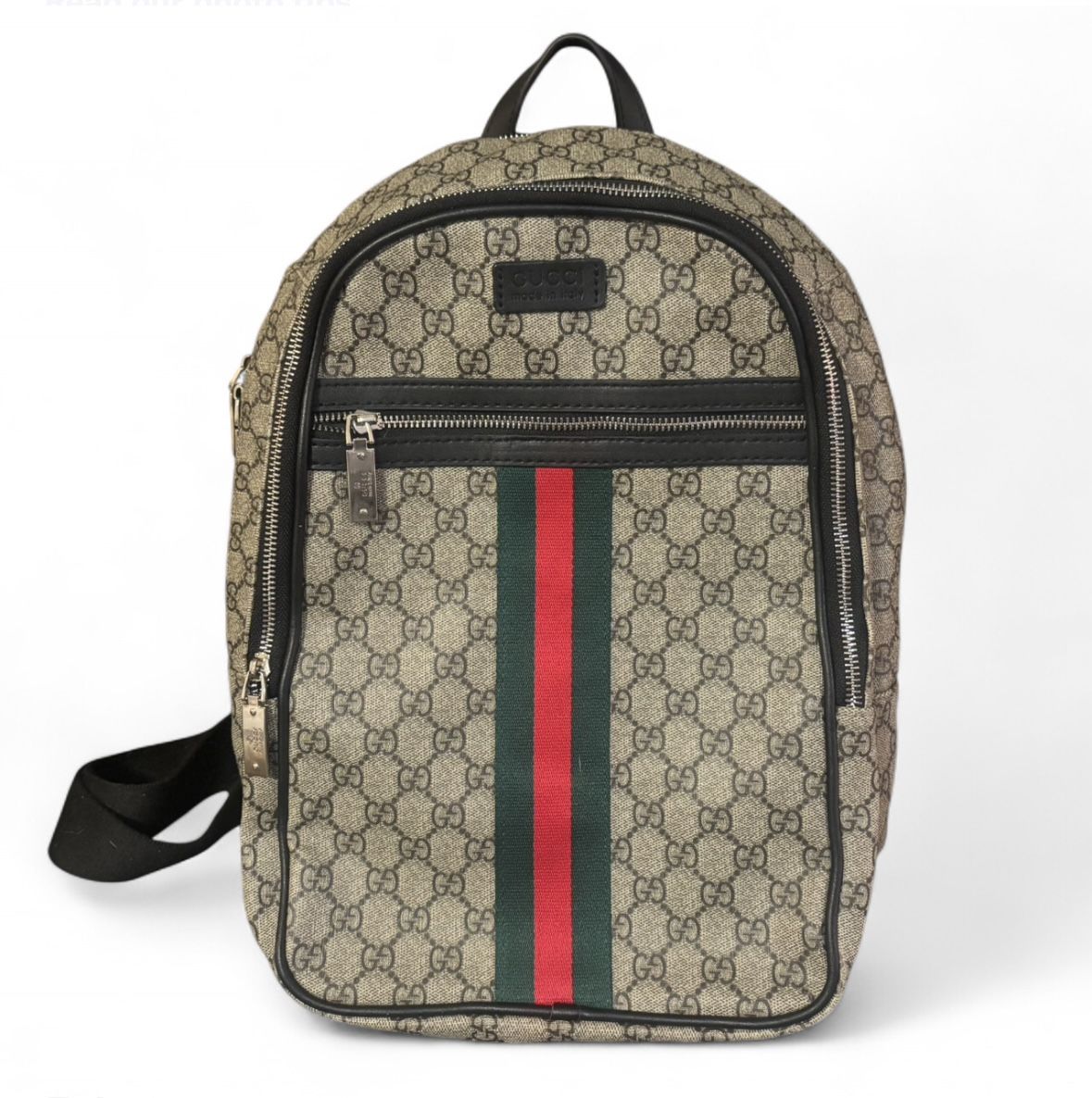 Gucci GG Monogram GG Supreme Canvas Backpack