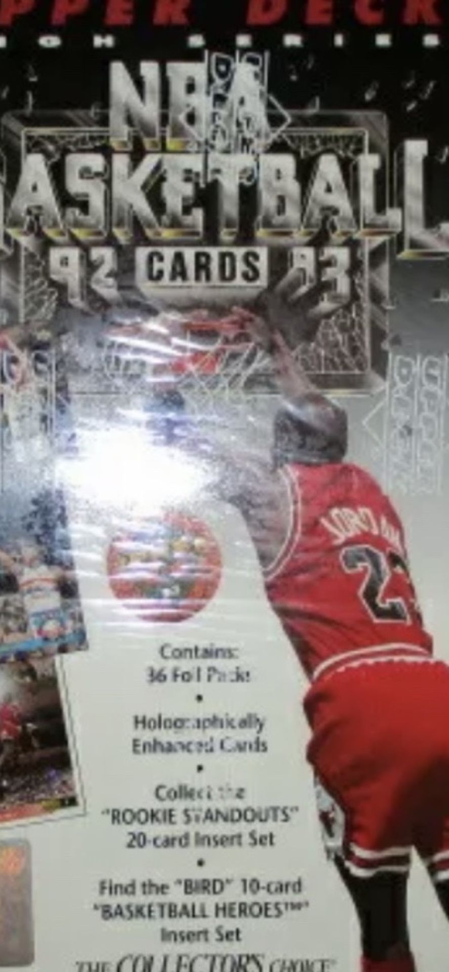 92 93 Upper Deck Basketball High Series Factory Sealed 