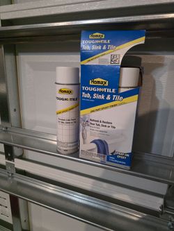 Homax Tough Tile Tub Sink & Tile Epoxy Spray Kit