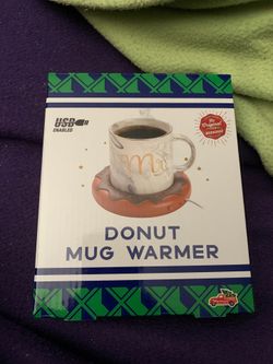 Donut mug warmer