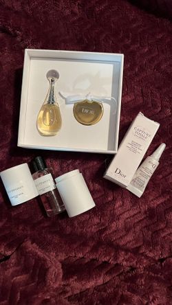 New J’adore perfume w ceramic Logo, OUD ISPAHAN perfume, And CAPTURE TOTALE Eye Cream