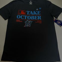 Black Fanatics “Take  October” Logo T-Shirt – Premium Comfort & Game Day Style , Size ( L )