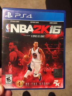 NBA 2K16 PS4