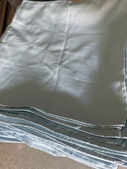 Baby Blue Polyester Napkins
