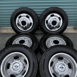 Ford F350 Factory Dually Wheels Tires