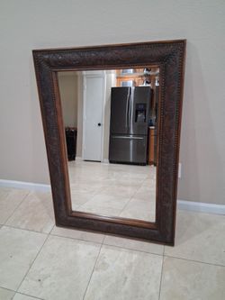 Ornate Mirror Wooden 