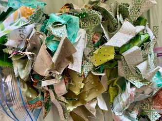 Fabric bits and pieces