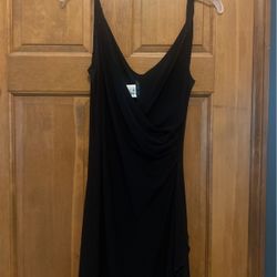 Plain Black Dress- Size 8