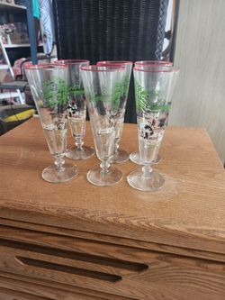Nice Set Of Six Glasses