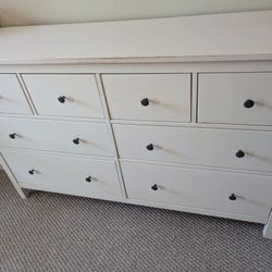 IKEA 8-drawer Dresser -White HEMNES (retail price: $379)