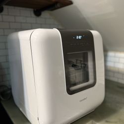 COMFEE' Countertop Dishwasher, Portable Dishwasher with 6L Built-in Water Tank, Mini Dishwasher