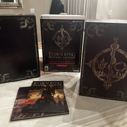 Elden Ring, Shadow Of The Erd Tree Collectors Edition Statue Artwork Soundtrack. No Game Or DLC