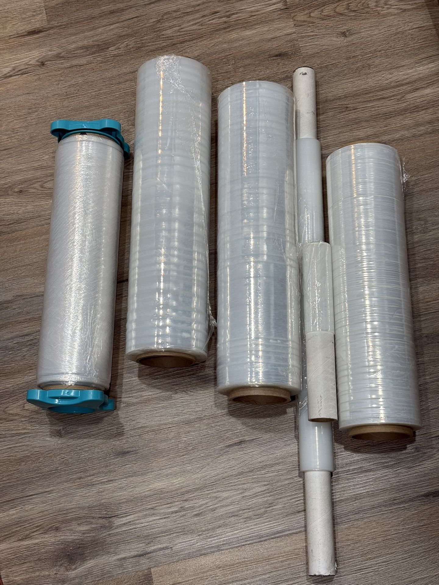 Moving Plastic Stretch Wrap
