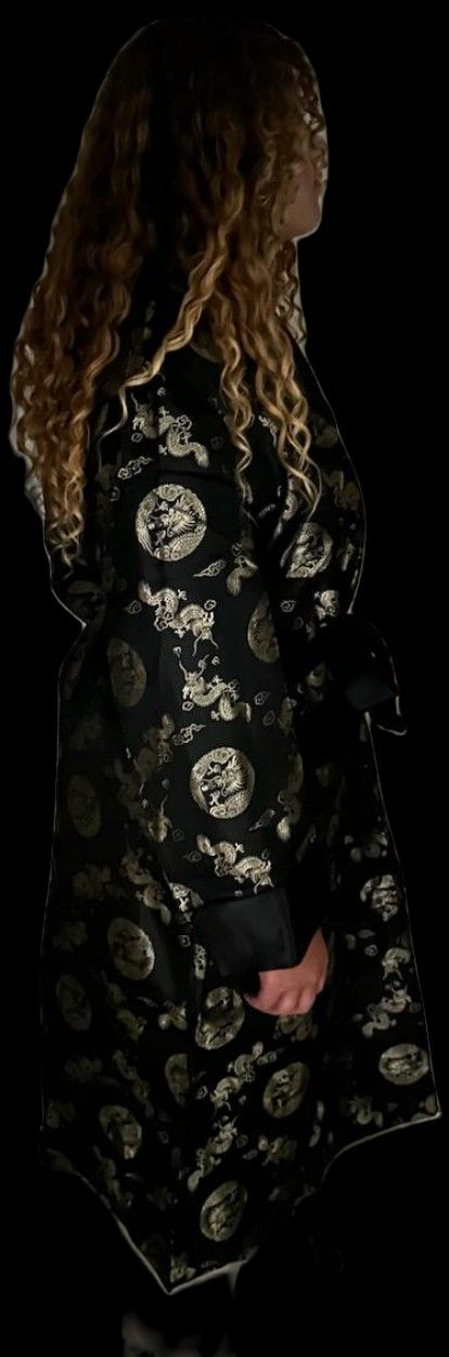 Chinese Silk Kimono Robe