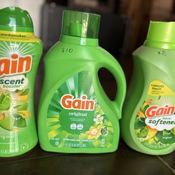 GAIN LAUNDRY DETERGENT