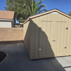 New 8x12 Storage Sheds Installed On Site In One Day $2395