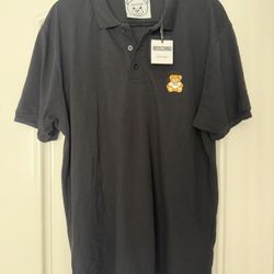 Moschino Polo Black Shirt 