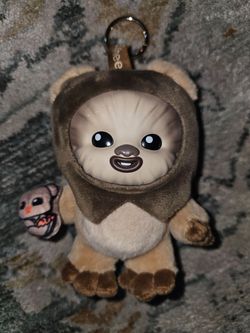 Star Wars Ewok Plush Keychain Clip