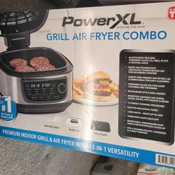 PowerXL 6 Quart Grill Air Fryer Combo