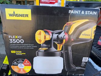 Wagner flexio paint and stain sprayer
