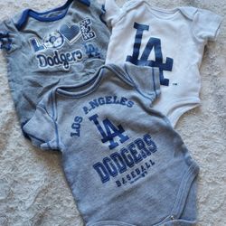Dodgers Onsies 0-3mo Los Angeles Pantone Baseball World Series Champs 