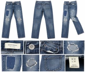 Gap 1969 Relaxed Boyfriend Distressed Jeans Men’s 31x31 Medium Wash Denim