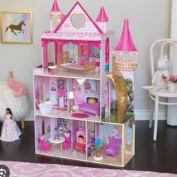 Kidkraft Rosewood Castle With Tons Of Barbie Sets