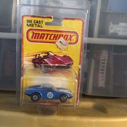 No. 8 Matchbox Superfast De Tomaso Pantera ~ 1975 Lesney Die Cast on 1980 Card