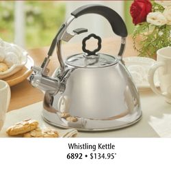 Princess House Whistling Kettle